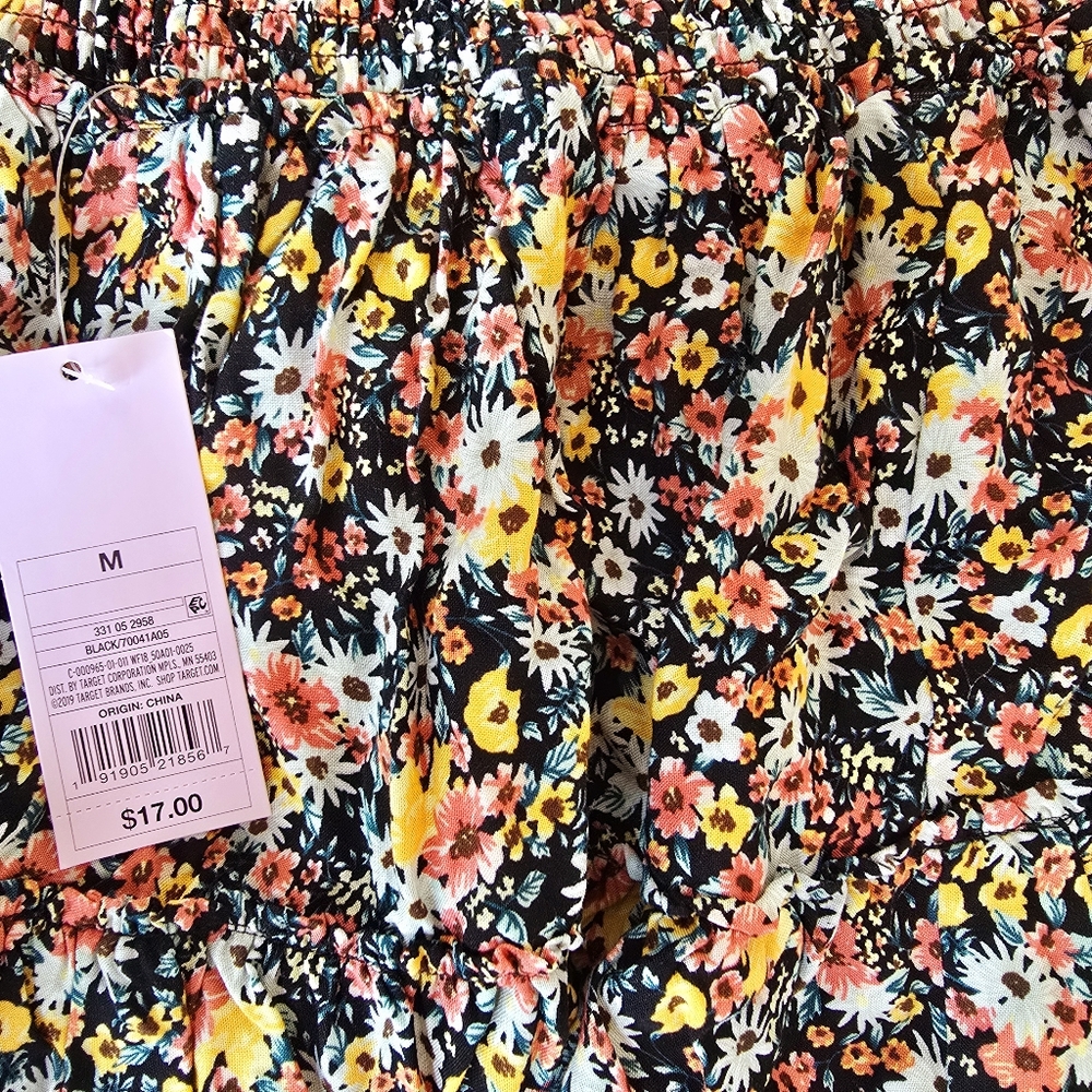 Colorful Floral Skirt